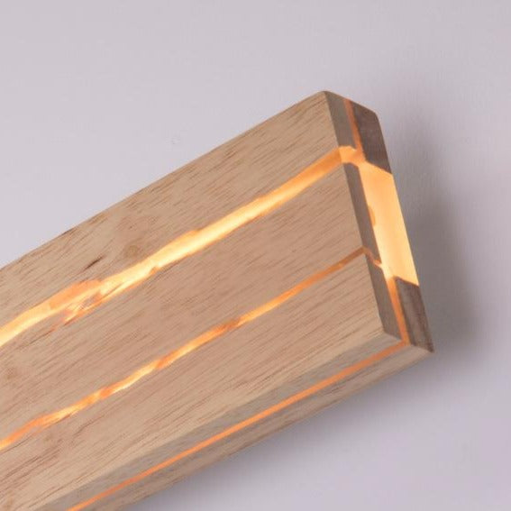 Rotatable Wooden Wall Lamp