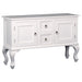 French Buffet Sideboard Jennifer Console Solid Timber 2 Door 2 Drawer Sofa Table, 130cm, White Colour FCF688ST-202-QA-WH_1