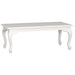 French Coffee Table 120 cm Jennifer Solid Timber - White Colour  FCF688CT-120-70-QA-WH_1