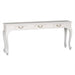 French Console Table Jennifer Solid Timber 3 Drawer 180cm Sofa Table - White FCF688ST-003-QA-WH_1