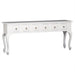 French Console Table Jennifer Solid Timber 6 Drawer 180cm Sofa Table - White Colour FCF688ST-006-QA-WH_1