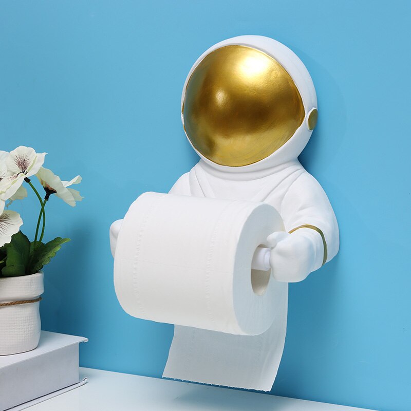 Spaceman Paper Roll Holder