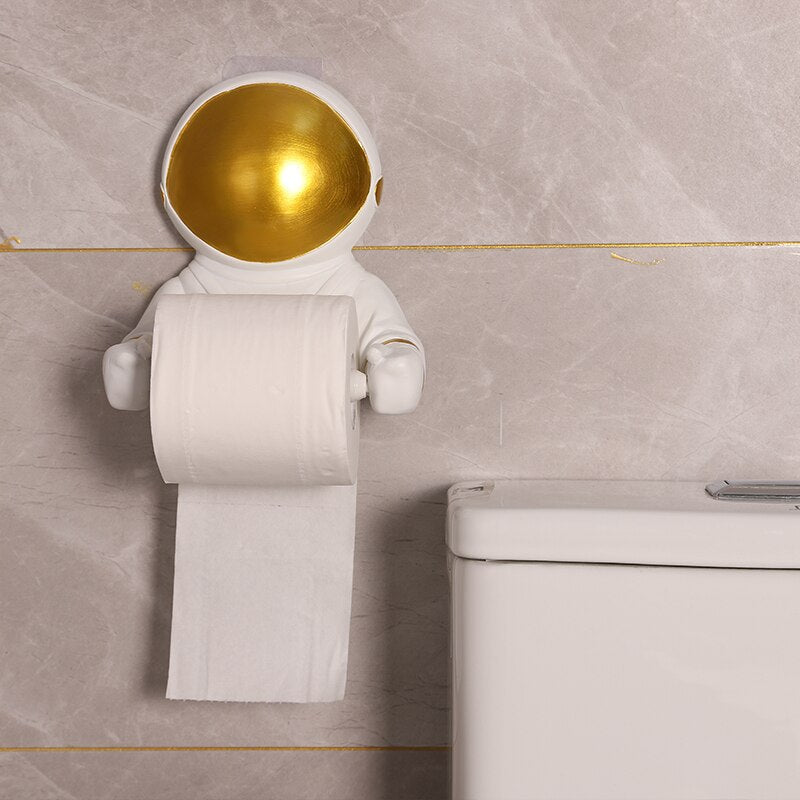 Spaceman Paper Roll Holder