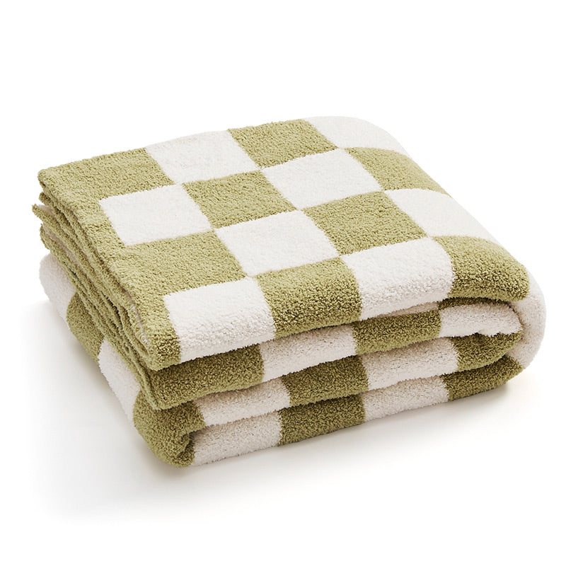 Norcross  Checkerboard Throw Blanket