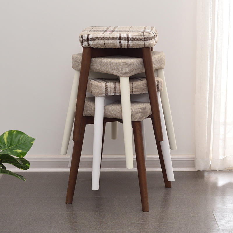 JAXON Cushion Stool Dining and Dressing Table Solid Wood