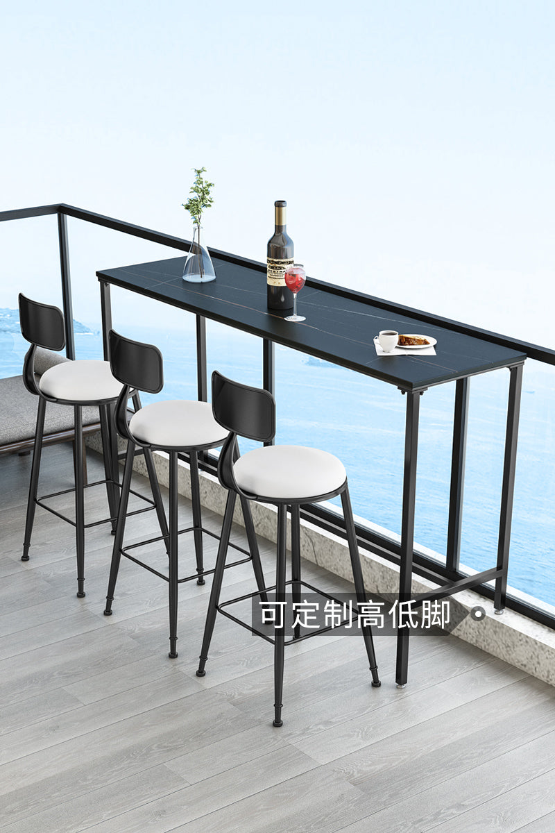 SONOSA Japanese Rock Slab Bar Table Home and Balcony