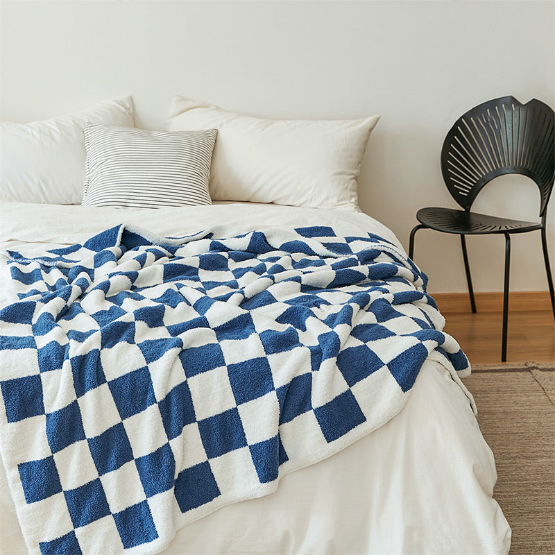 Norcross  Checkerboard Throw Blanket