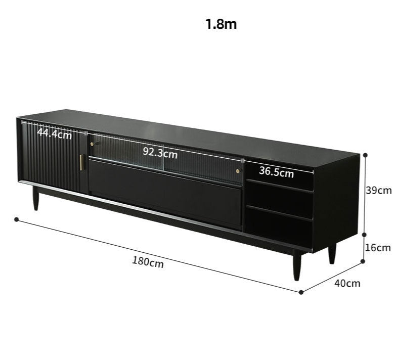 DANA SWEDEN Scandinavian TV Console Hardwood ( 3 Size 4 Colour )