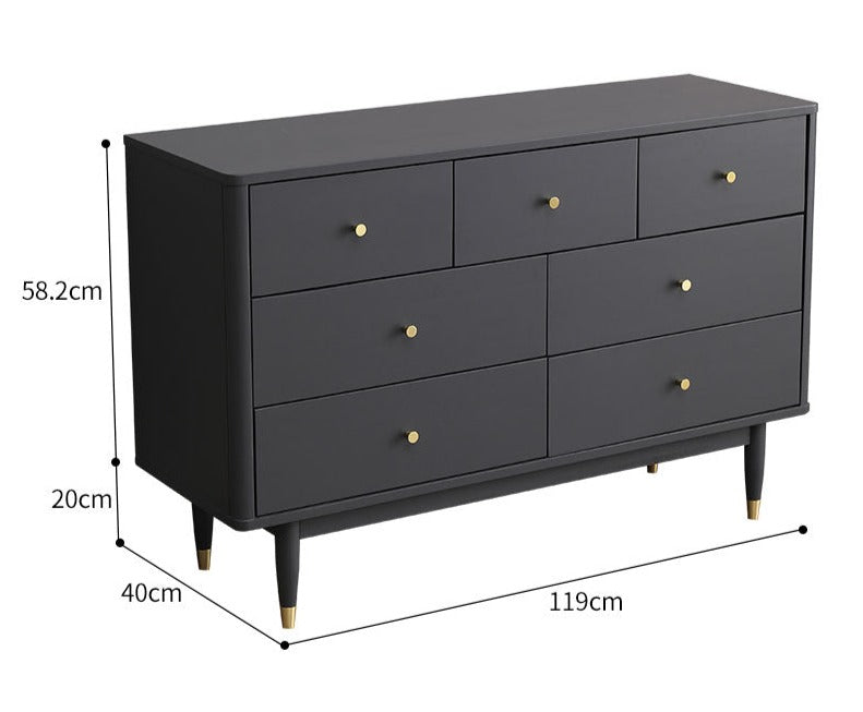 Danielle SWEDEN Chest of Drawers Scandinavian Commode ( 4 Colour )