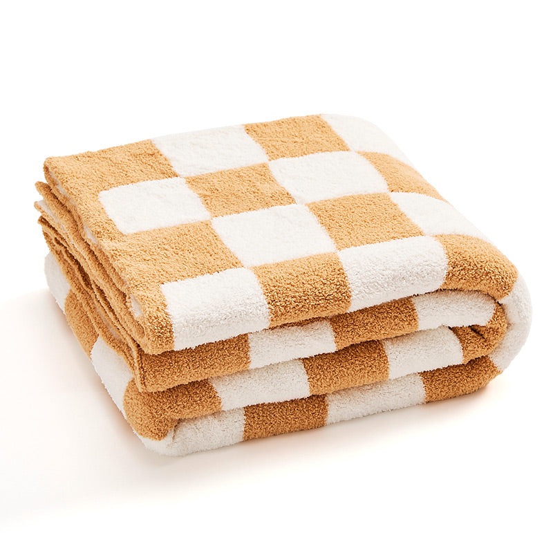 Norcross  Checkerboard Throw Blanket