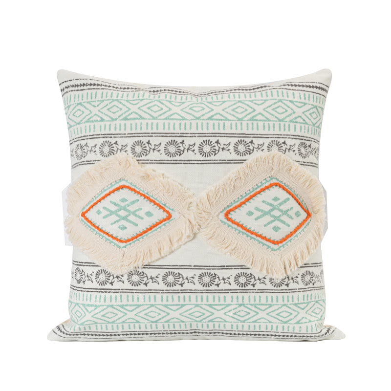 Boho Tassel Design Pillow