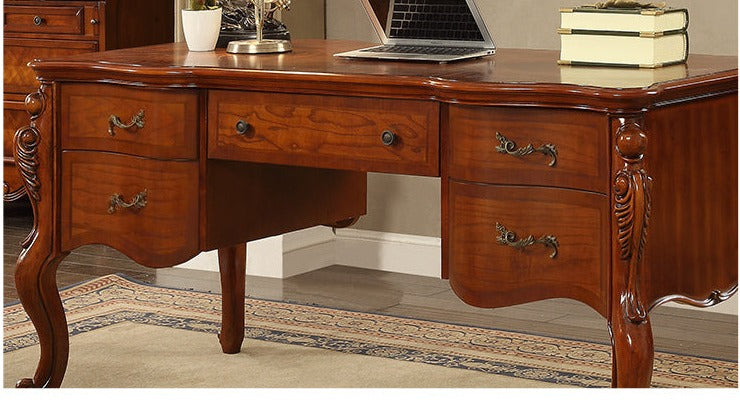 RUBY BOSTON Executive American European Classic Style Desk Solid wood