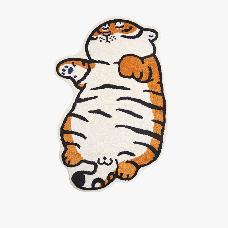 Cutie Tiger Foot Rug