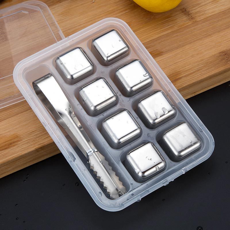 Arctic Stainless Steel Ice Cube