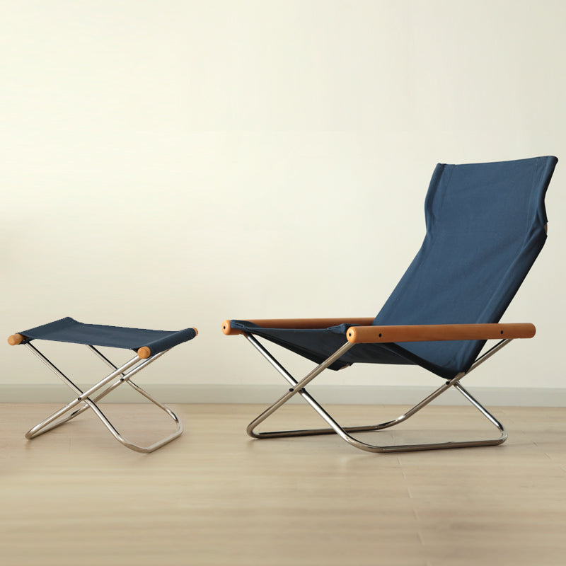 Rowell Canva Folding Lounger Chair
