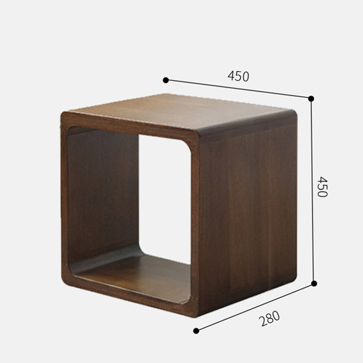 Harmoni Solid Wood Storage End Table