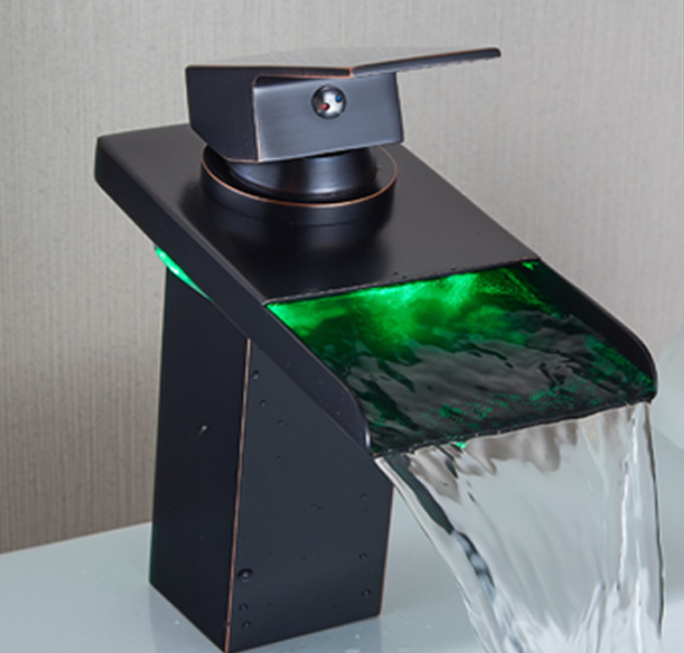 SOPHIA GALA Smart LED Black Tap Faucet