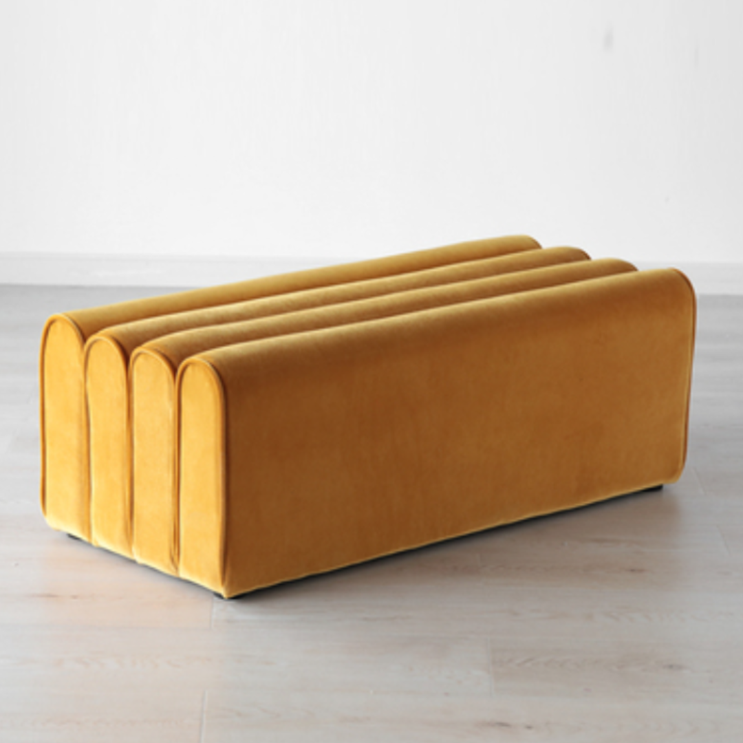 Brod Creative Upholstered Bench & Ottoman