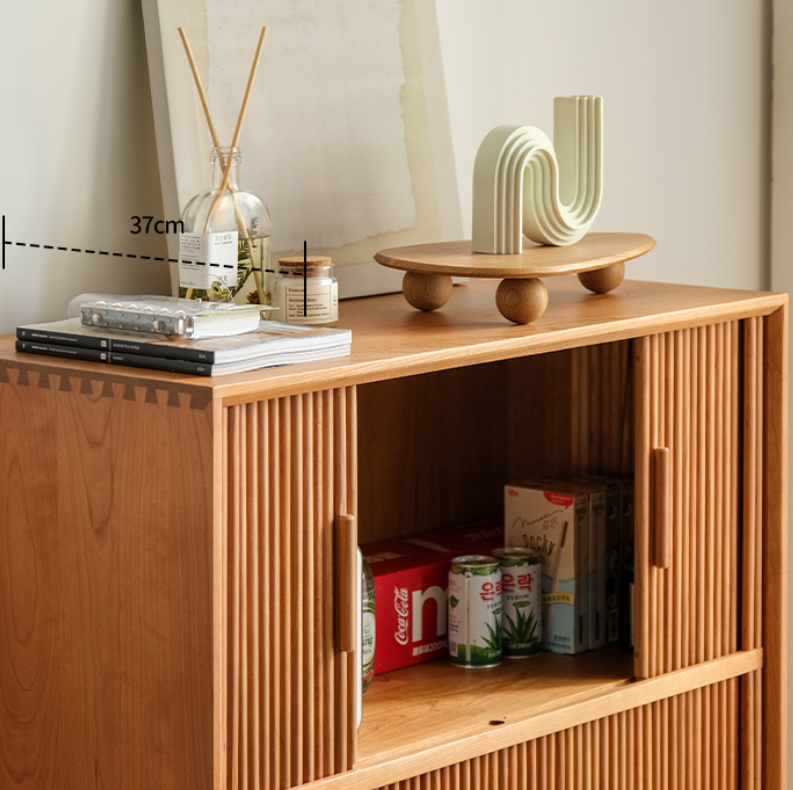 Garlyn Wood Bookcase & Cabinet