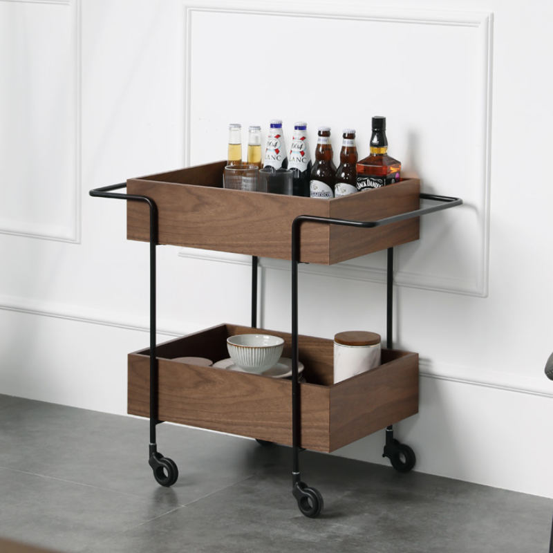 Keener Wood Kitchen Trolley