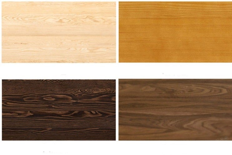GRAHAM Scandinavian Dining Table Solid Wood Live Edge Nordic
