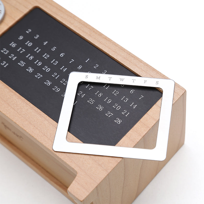 Perpetual Calendar Pen Holder