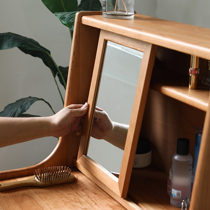 Misheal Wood Vanity Table