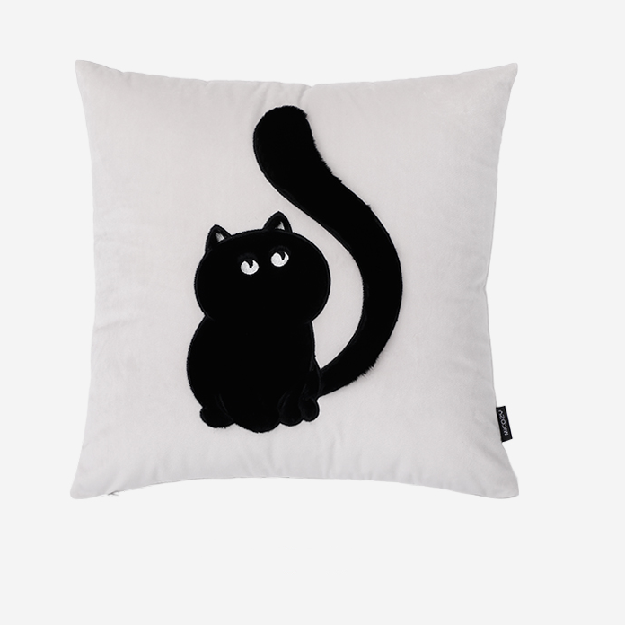Animal Plush Cat Pillow