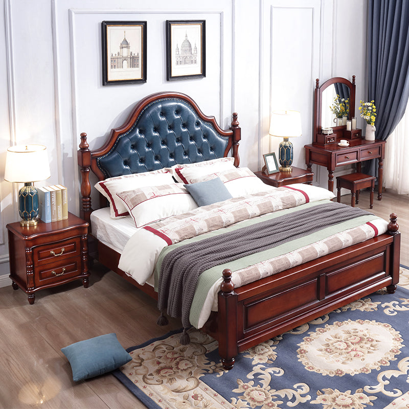 Lucy Boston Hilton Bed American Classic Solid Wood ( Select from 2 Size  2 Color )