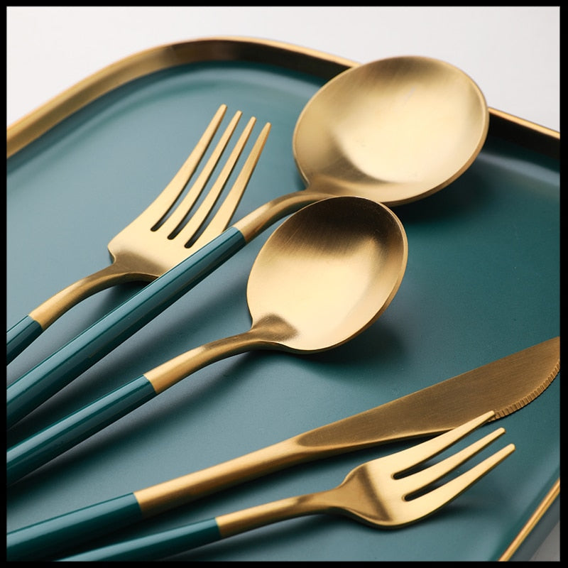 Biscayne Stainless Dinnerware Set