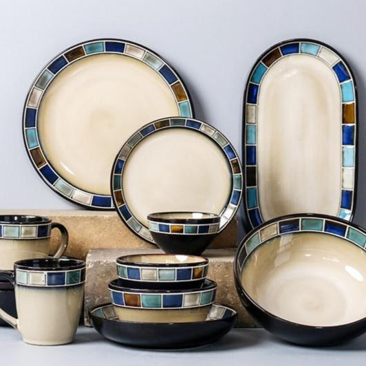 Mosaic Ceramics Dishes