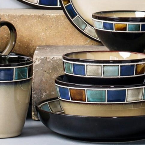 Mosaic Ceramics Dishes