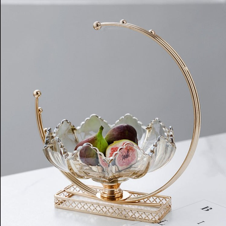 New Moon Boutique Glass Decorative Bowl